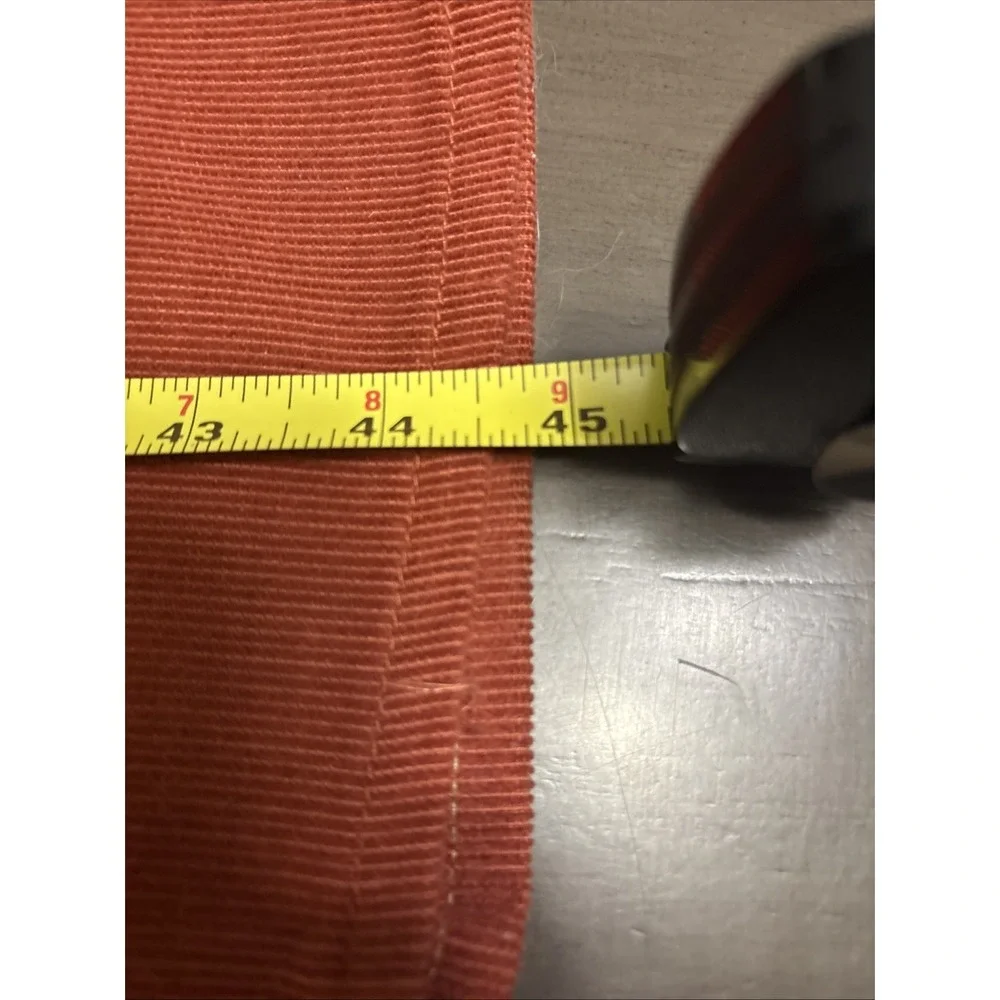 Vintage Genuine‎ Roebucks Pants Men's 30x33 1980 's Red Corduroy Flares